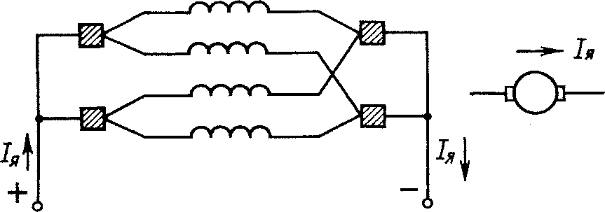 Обмотка трансформатора треугольник