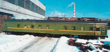 Вагон для перевозки денег и драгоценностей модель 61-4159