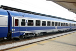 Express rail passenger coaches