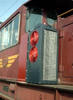 Side carriage train heating unit 
