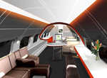 Multifunctional interior concept design for double deck trains.