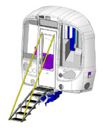 Diagram of detrainment system design