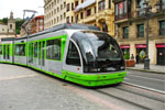 A Bilbao tram designed by DCA for CAF.