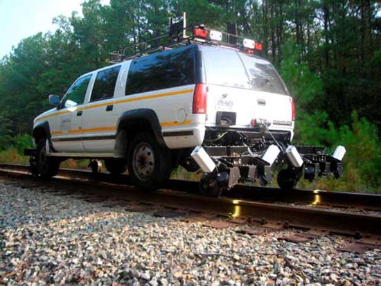 Track component video inspection system