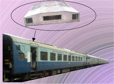 Locomotive driver's cab HVAC units