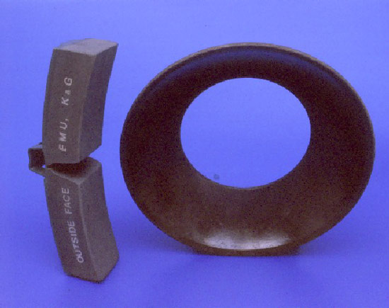 Railway brake block and centre pivot liner from Frenoplast
