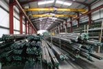 Raw-material stocking piling warehouse