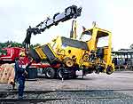  Hiab loading cranes