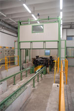 Bogie running testing bench