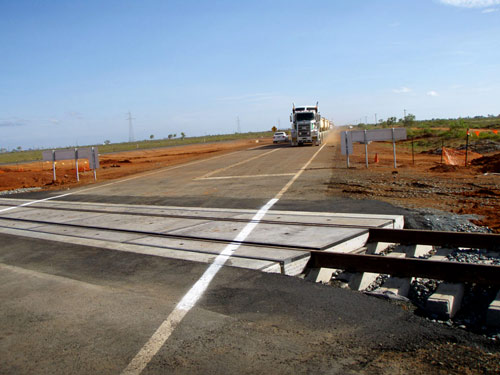 Advan-Bridge level crossing unique lockdown system