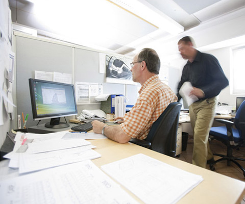 Train interior design department