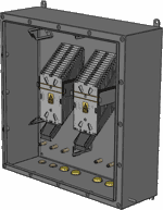 Distribution and patch enclosure