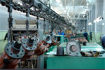 Brake-equipment assembly line