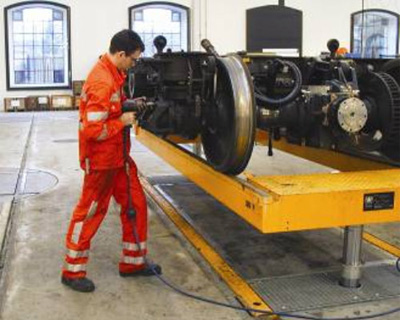 Bogie changing facility