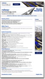 Railway-technology.com's daily and weekly newsletters