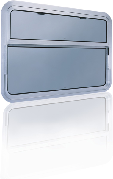 Aluminium balance windows