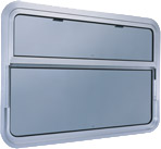 Aluminium balance windows