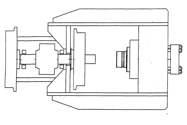 Diagram of a custom engineered wheel set up