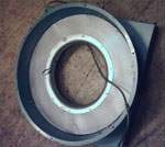 Sound-absorbing end caps