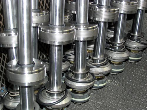 Shock absrober manufacturing taking place