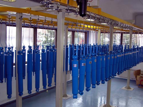Shock absorber manufacturing facility