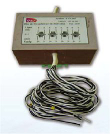 Single-frequency line transformers