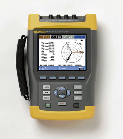 Fluke 435 troubleshooting tool