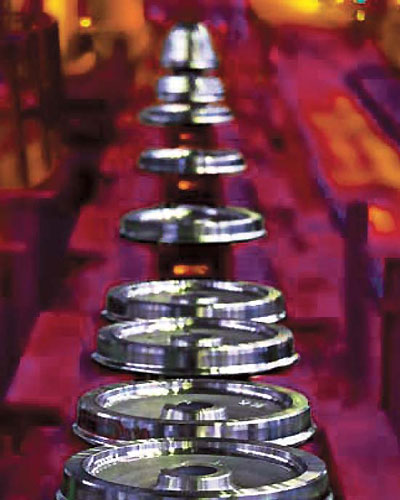 Steel railway wheels manufacturing facility