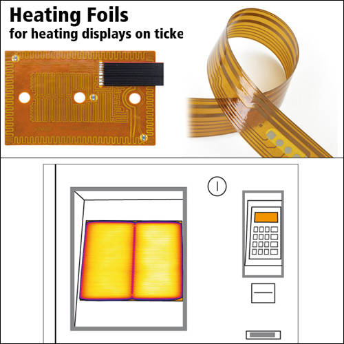 Heating foils