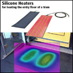 Silicone heaters