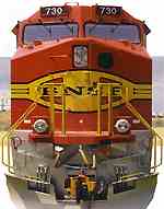 BNSF Dash-9 Locomotive 
