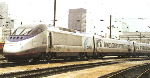 Acela Express high speed trainset 