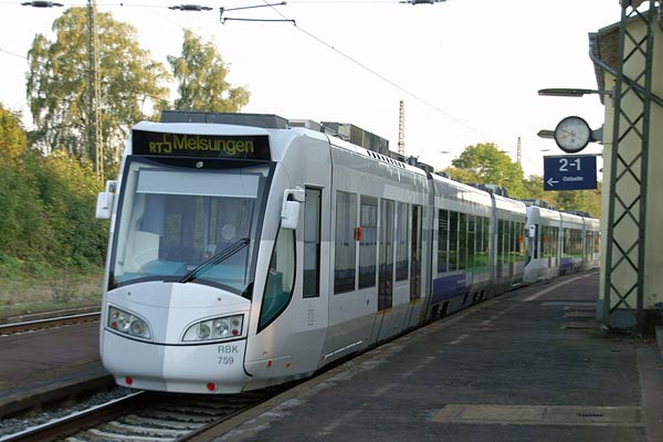 Hybrid tram-trains