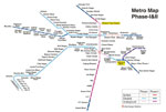 Delhi Metro map