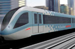 Dubai Metro trains