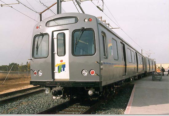 Beginning demolition work at a Sahara hotel parking lot, the future site of the Strip monorail maint
