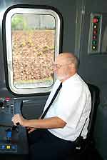 Artist's impression of the interior of the Las Vegas monorail carriage