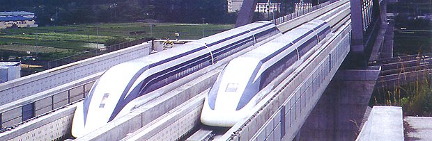 Maglev test train