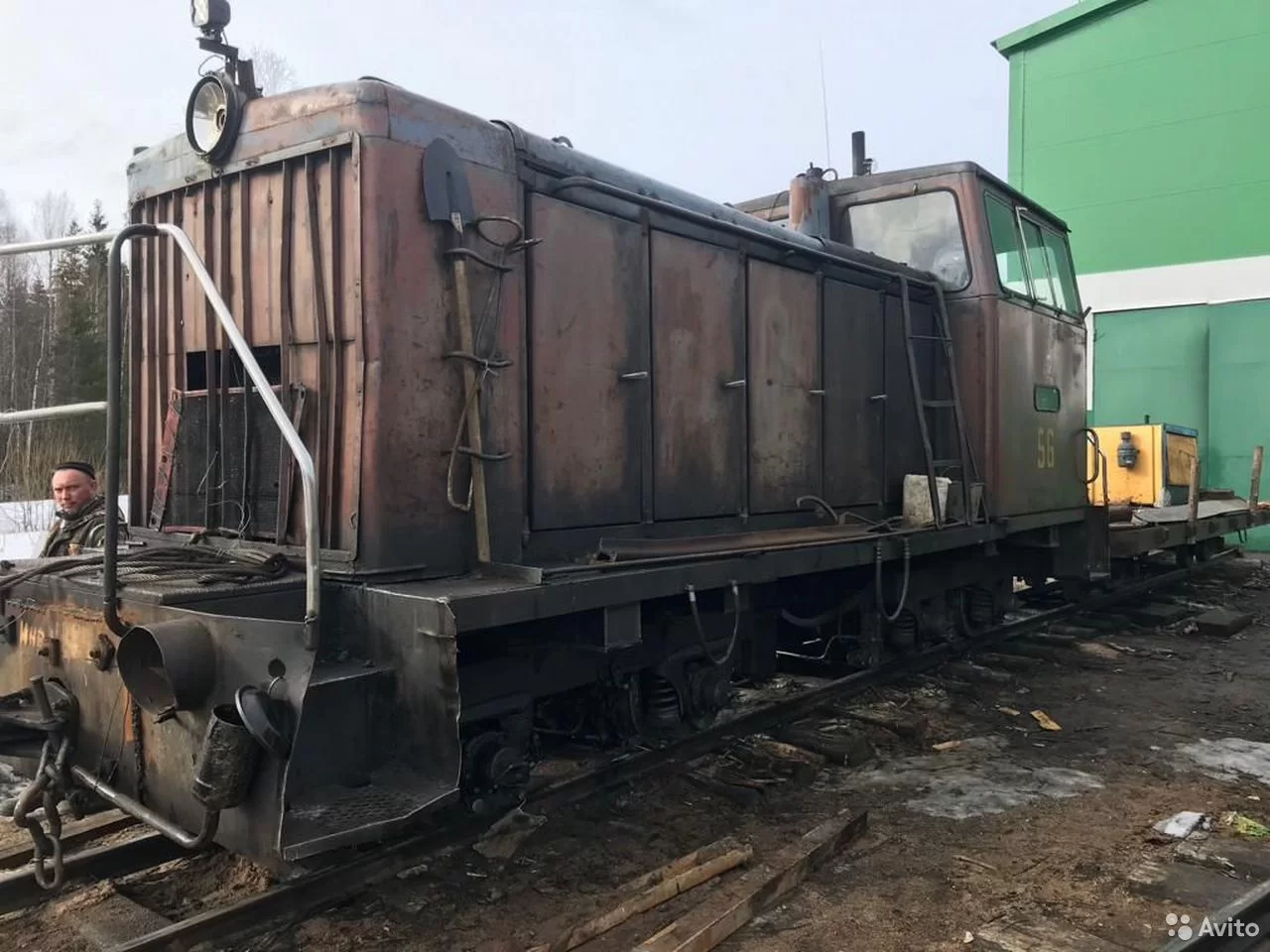 Фотография с объявления о продаже Лойгинской УЖД