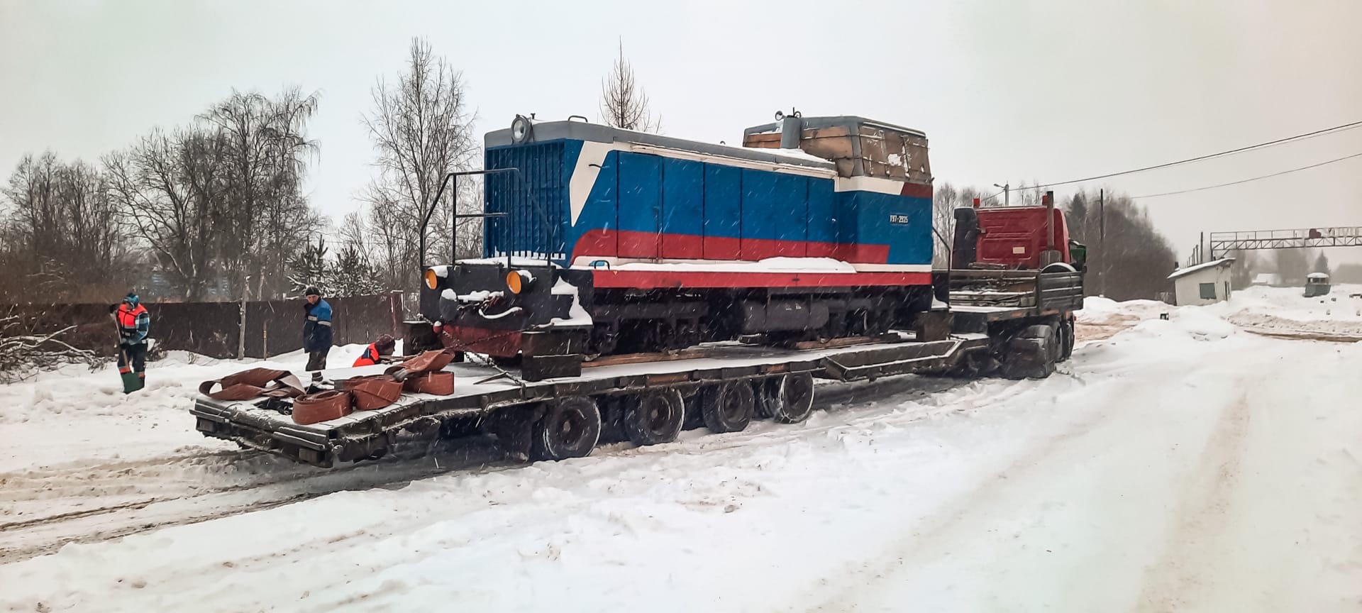 27.01.2022. ТУ7А-2925 на трейлере