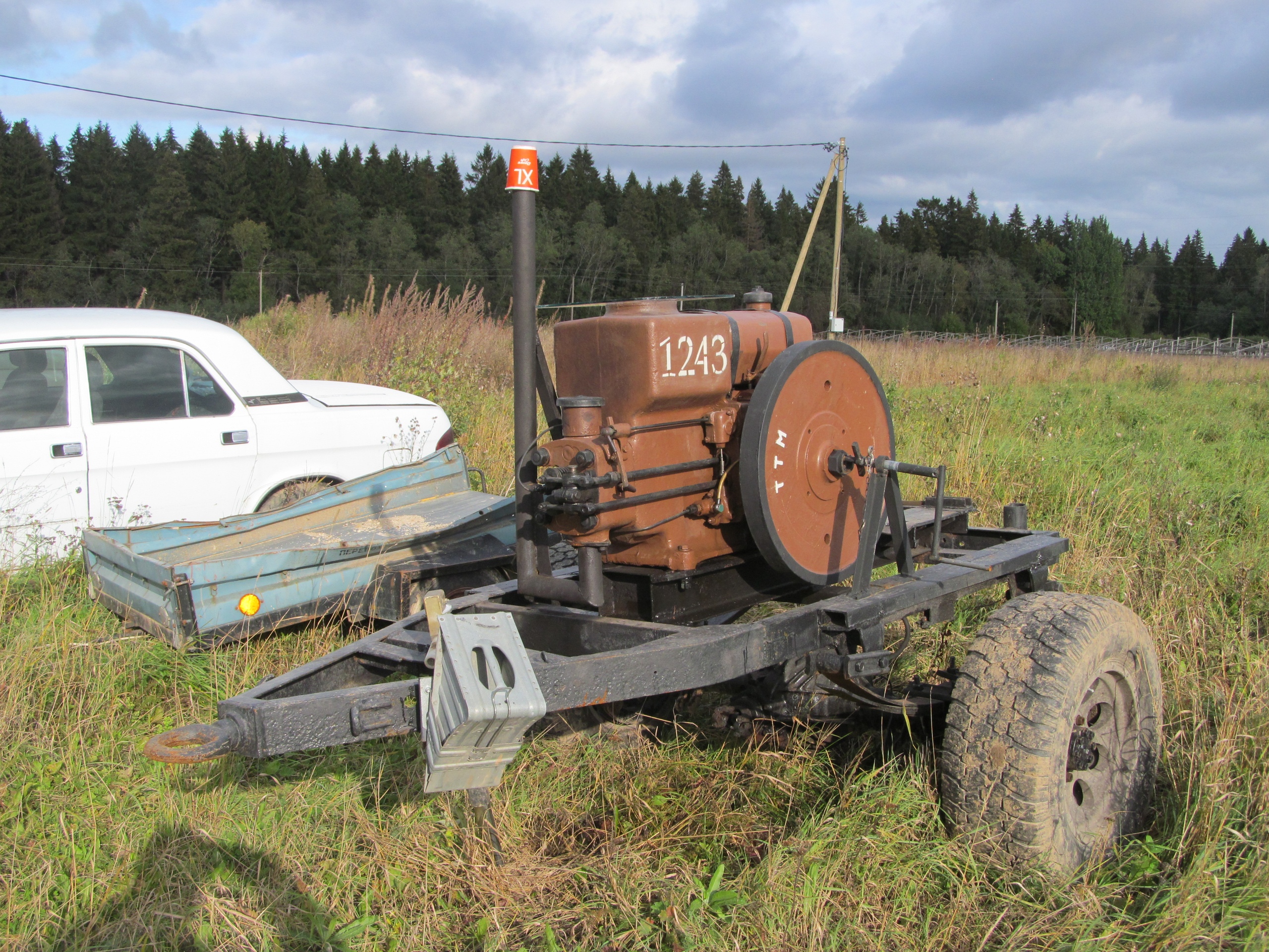 22.09.2019. Не совсем профильный экспонат. Двигатель Т62-1, Андижанский машиностроительный завод 1970-е