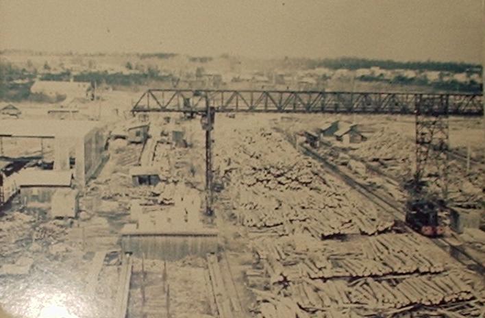 Княжегорская узкоколейная железная дорога - исторические фотографии