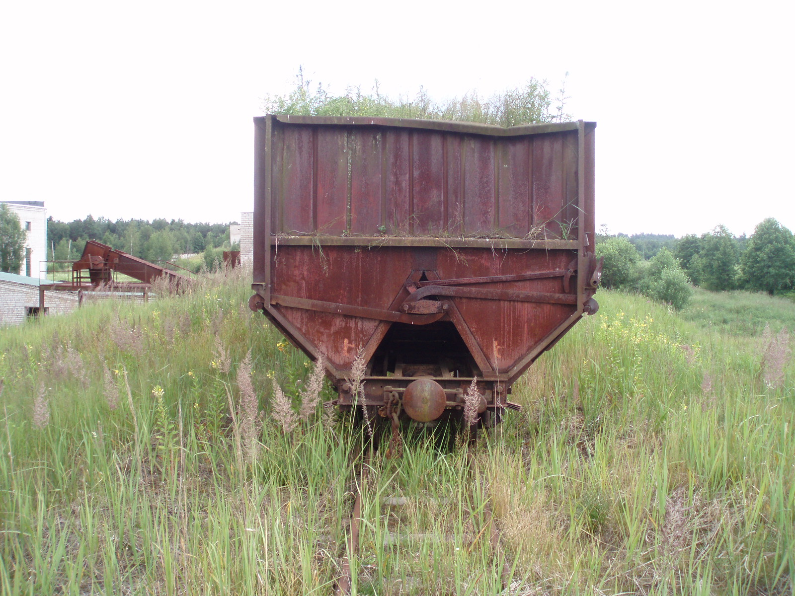 Узкоколейная железная дорога Ершовского торфопредприятия — фотографии, сделанные в 2007 году (часть 6)