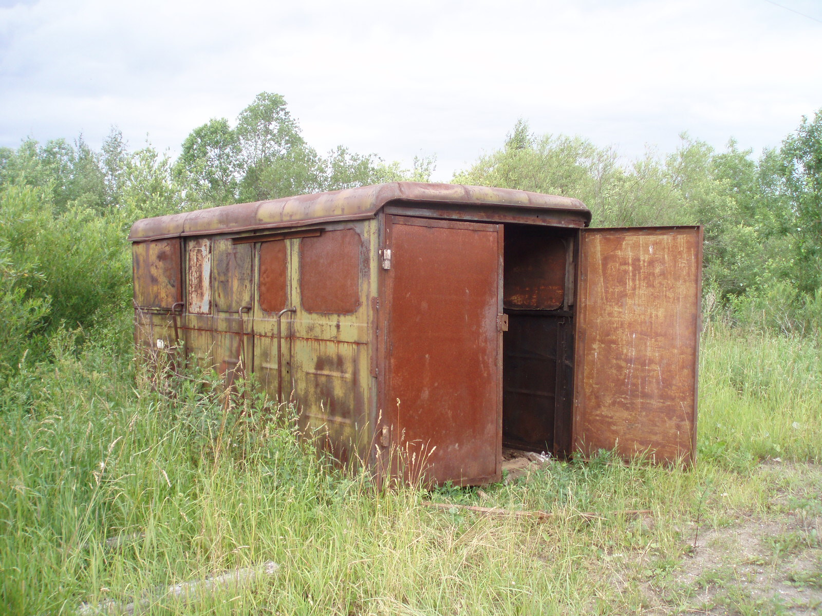Узкоколейная железная дорога торфопредприятия «Полистовское-1»  — фотографии, сделанные в 2007 году (часть 1)