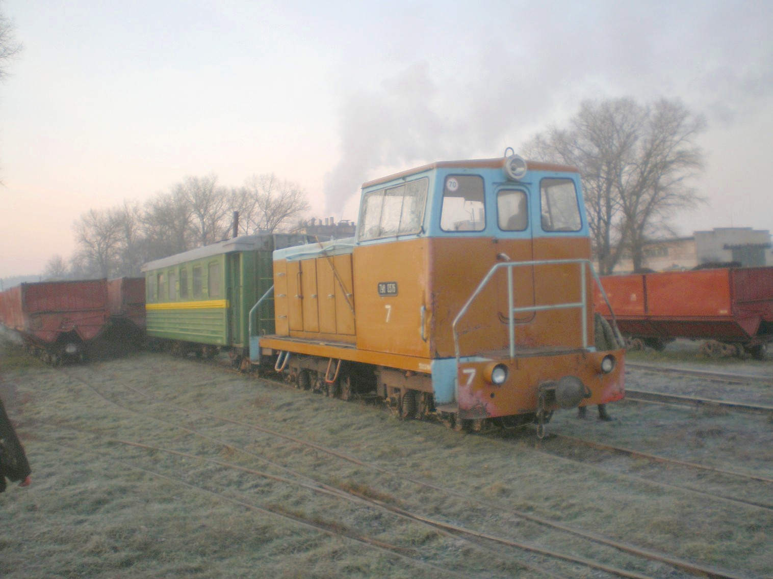 Узкоколейная  железная дорога   торфопредприятия «Усяж» —  фотографии, сделанные в 2008 году (часть 1)