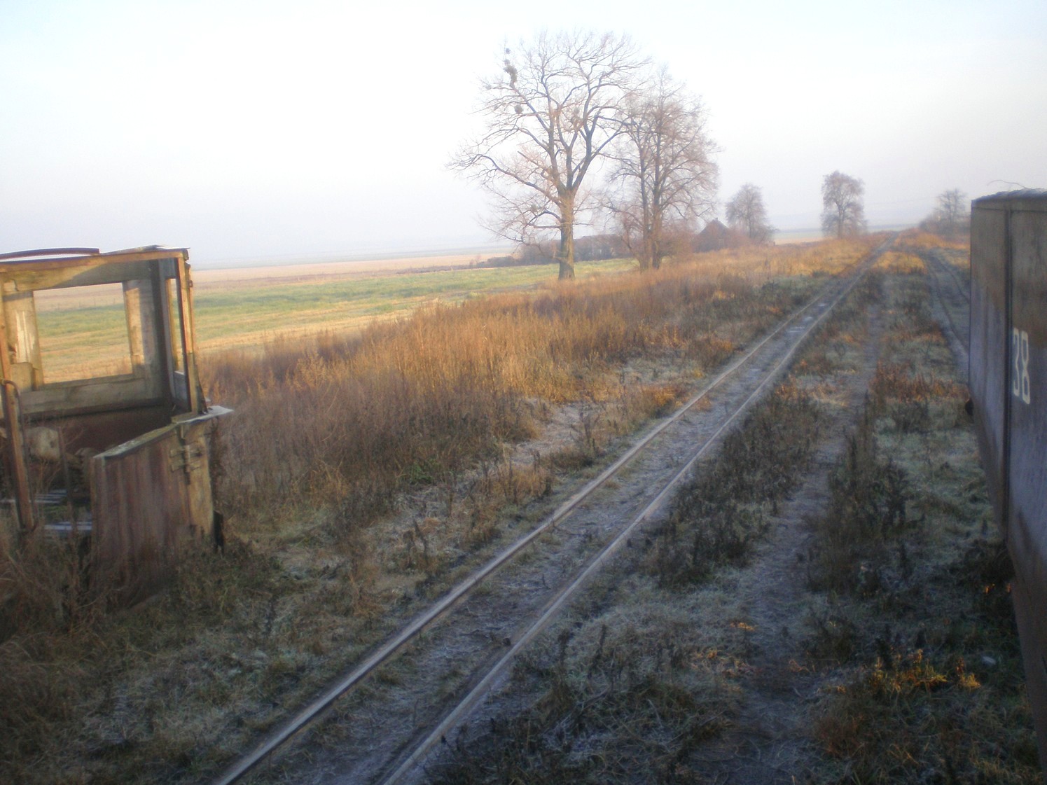 Узкоколейная железная дорога торфопредприятия «Вертелишки» — фотографии, сделанные в 2008 году (часть 3)