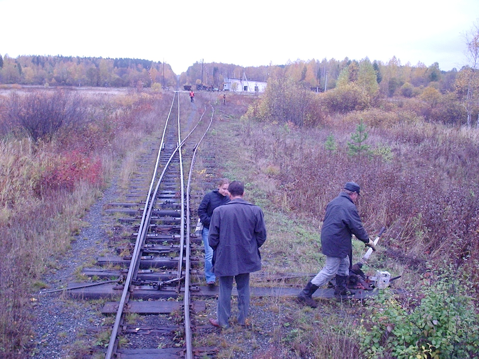 Висимо-Уткинская узкоколейная железная дорога  - фотографии, сделанные в 2006 году (часть 5)