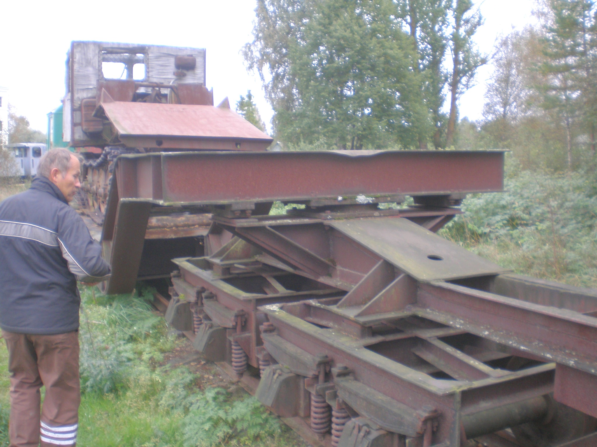 Узкоколейная железная дорога Тоотси — Лавассааре — фотографии, сделанные в 2008 году (часть 8)