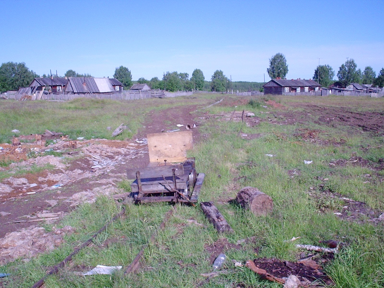 Конецгорская узкоколейная железная дорога — фотографии, сделанные в 2005 году  (часть 1)