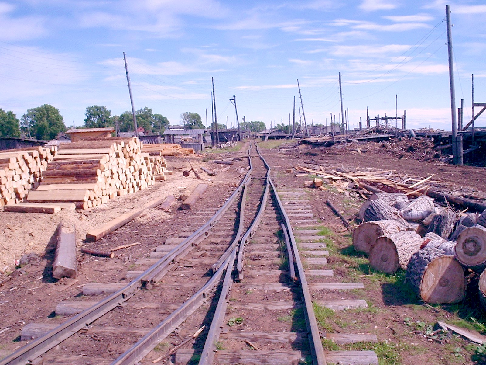 Конецгорская узкоколейная железная дорога — фотографии, сделанные в 2005 году  (часть 6)